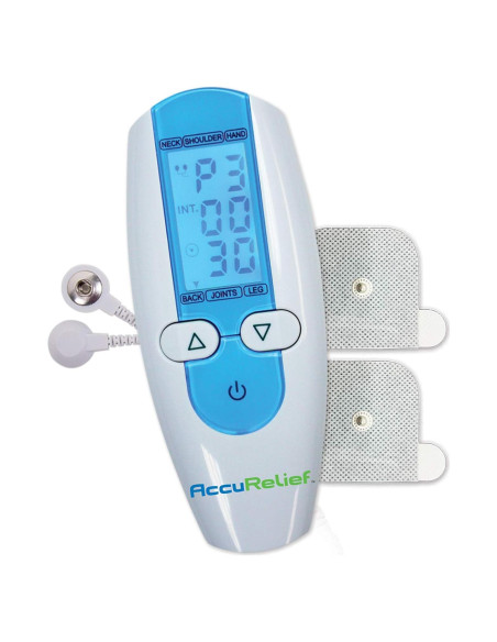 Estimulador Muscular Eléctrico TENS AccuRelief - Alivio Dolor Cuello y Espalda Estimulador Muscular Eléctrico TENS AccuRelief - Alivio Dolor Cuello y Espalda