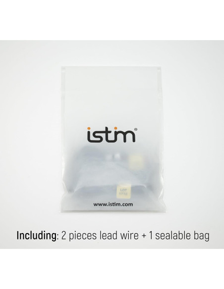 Cables de Reemplazo TENS iStim 2 Piezas 2mm Conectores Cables de Reemplazo TENS iStim 2 Piezas 2mm Conectores
