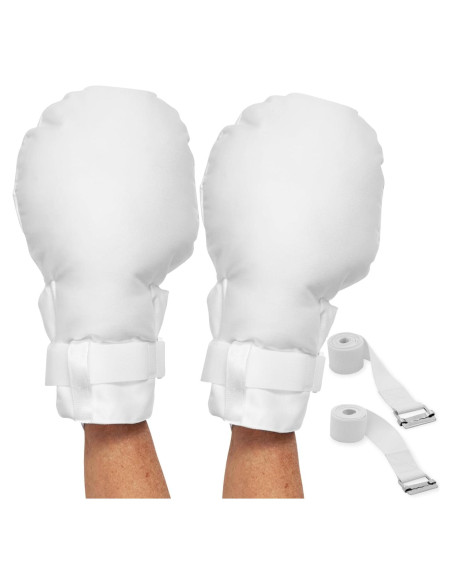 Mitones de Seguridad Médica Burlingham - Acolchados, Talla Única Mitones de Seguridad Médica Burlingham - Acolchados, Talla Única