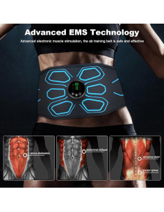 Estimulador Muscular de Abdomen MHD TENS - Aprobado por FDA 2