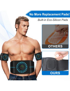 Estimulador Muscular KETAN para Abdomen y Extremidades - Paquete de 3 2