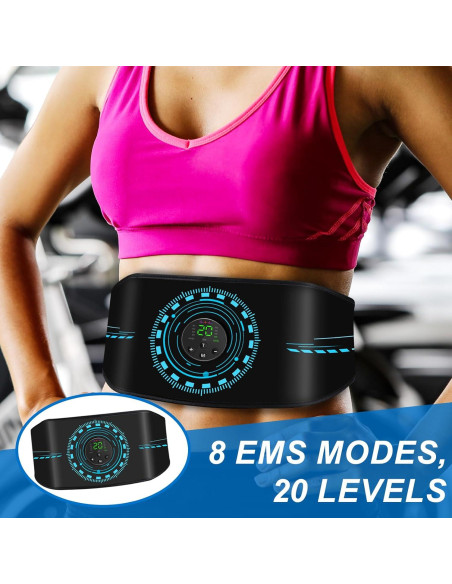 Estimulador Muscular KETAN para Abdomen y Extremidades - Paquete de 3 Estimulador Muscular KETAN para Abdomen y Extremidades - Paquete de 3