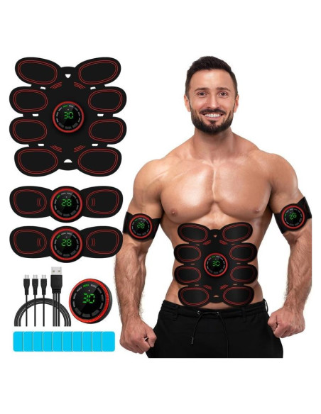 Estimulador Muscular Drezela DZX-H9 Abdominal Recargable USB Estimulador Muscular Drezela DZX-H9 Abdominal Recargable USB