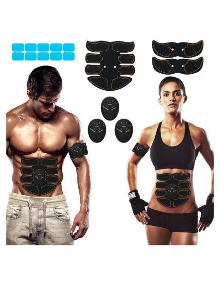Entrenador Muscular EMS SPORTLIMIT MP01 Unisex Negro 02 Entrenador Muscular EMS SPORTLIMIT MP01 Unisex Negro 02