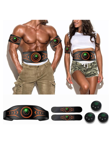 Cinturón Tonificador Abdominal Loyarvansi 9065 EMS 300g Cinturón Tonificador Abdominal Loyarvansi 9065 EMS 300g