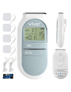 Estimulador Muscular TENS Vive - Alivio Dolor Portátil 5 Modos