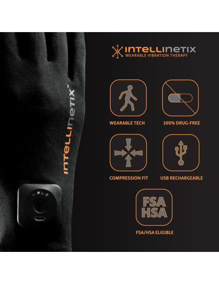 Guantes de Compresión Brownmed Intellinetix para Artritis - Pequeño Guantes de Compresión Brownmed Intellinetix para Artritis - Pequeño