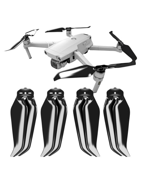 Hélices Master Airscrew Mavic 2 Endure - Negro, 4 Pcs Hélices Master Airscrew Mavic 2 Endure - Negro, 4 Pcs