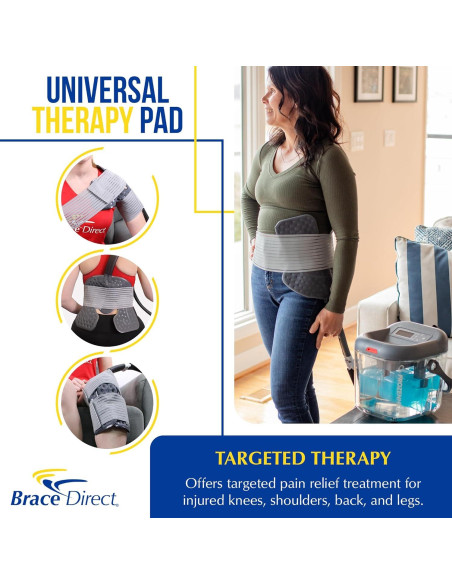 Máquina de Terapia de Agua Fría y Caliente Brace Direct - Alivio Dolor Hombro, Rodilla, Espalda Máquina de Terapia de Agua Fría y Caliente Brace Direct - Alivio Dolor Hombro, Rodilla, Espalda