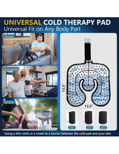 Máquina de Terapia Fría ICYTHRP con Temporizador y Almohadilla