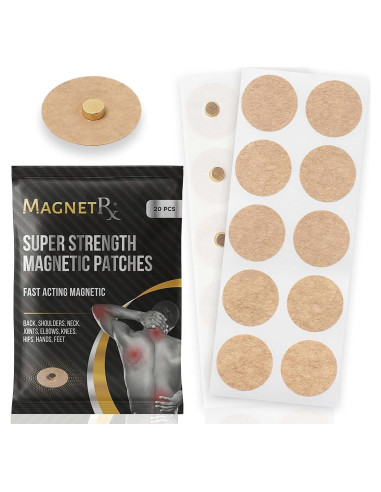 Parches de Acupresión Magnéticos MagnetRX - 20 Unidades