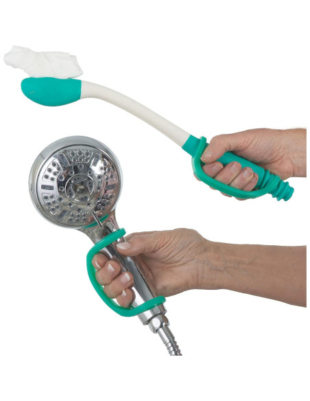 Ayuda Adaptativa de Silicona EazyHold Aqua 2-Pack 16.5 cm Ayuda Adaptativa de Silicona EazyHold Aqua 2-Pack 16.5 cm