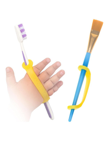 Dispositivo de Agarre EazyHold Amarillo 10.16 cm 2-Pack