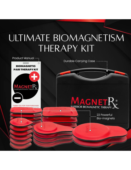 Kit de Imanes Biomagnéticos MagnetRX 22 Unidades Mixtas Kit de Imanes Biomagnéticos MagnetRX 22 Unidades Mixtas