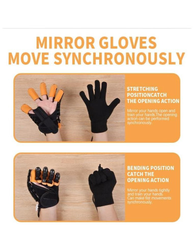 Guantes de Rehabilitación GENDOING para Mano Izquierda XL