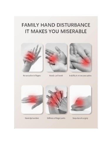 Guantes de Rehabilitación GENDOING para Mano Izquierda XL
