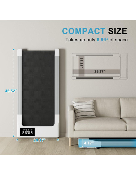 Caminadora Lacuffy BA03 Compacta 3 en 1 para Oficina 136 Kg Caminadora Lacuffy BA03 Compacta 3 en 1 para Oficina 136 Kg