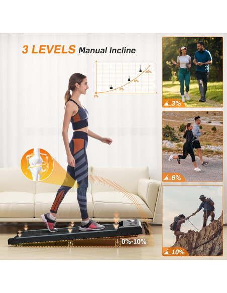 Cinta de Correr WELLFIT 2025 Silenciosa 2.5HP 10% Inclinación Cinta de Correr WELLFIT 2025 Silenciosa 2.5HP 10% Inclinación