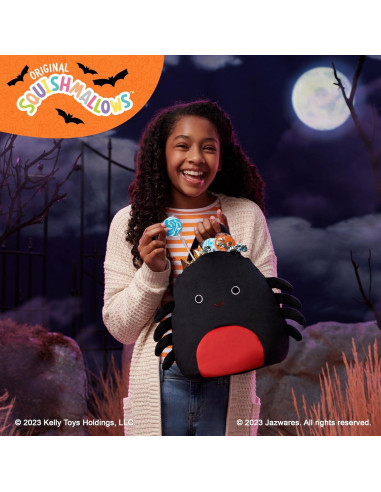 Cubeta de Golosinas Halloween Squishmallows Bella Ultrasuave
