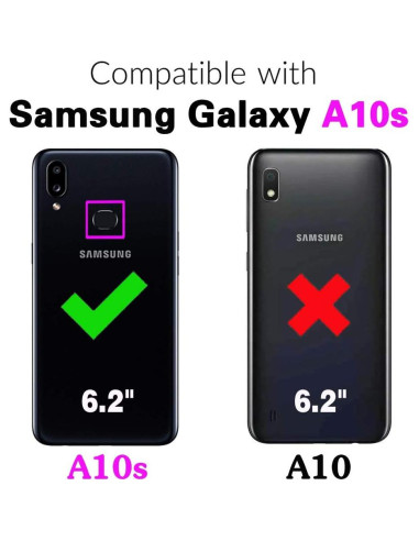 Funda billetera Samsung Galaxy A10S/A01S/M01S Furiet azul