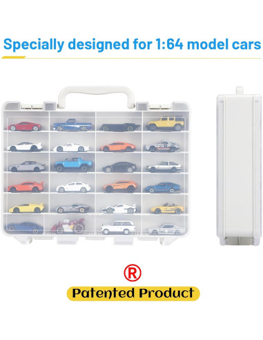 Caja de Almacenamiento Saichotoy para Coches 1:64 - 48 Ranuras