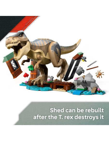 LEGO Escape del Río T. rex 76975 - Juguete Dinosaurio 199 Piezas LEGO Escape del Río T. rex 76975 - Juguete Dinosaurio 199 Piezas