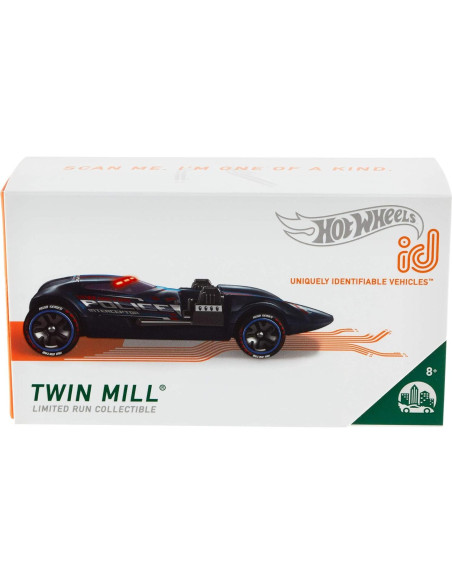 Vehículo Hot Wheels id Twin Mill - 85g, 3x7x2.5cm, +8 años Vehículo Hot Wheels id Twin Mill - 85g, 3x7x2.5cm, +8 años