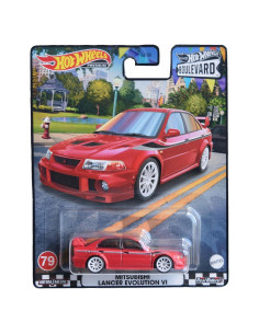 Hot Wheels Mitsubishi Lancer Evolution VI Premium 16.2x14.1 cm