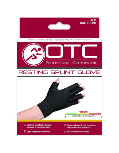 Guante de férula en reposo OTC 2384, mano izquierda, pequeña