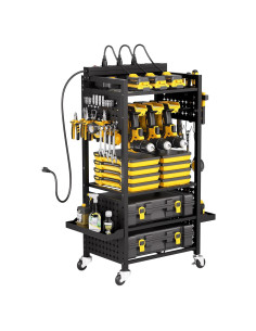 Carro Organizador de Herramientas VEVOR 5 Niveles 8 Salidas CA