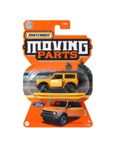 Matchbox 2021 Ford Bronco Naranja 1:64 Coleccionable