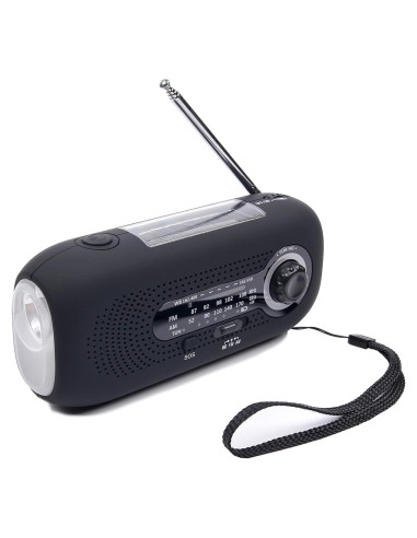 Radio de Emergencia NOAA LACUCINO HN-098S con Linterna