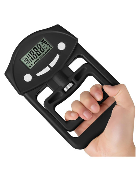 Dinamómetro de Agarre KYTO 220 Lbs Ajustable con Pantalla LCD Dinamómetro de Agarre KYTO 220 Lbs Ajustable con Pantalla LCD