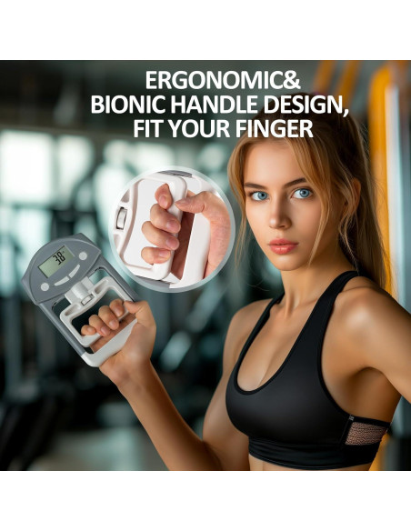 Dinamómetro de Agarre KYTO 220 Lbs Ajustable con Pantalla LCD Dinamómetro de Agarre KYTO 220 Lbs Ajustable con Pantalla LCD