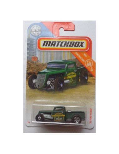 Matchbox Vehículo Básico 1:64 '35 Ford Pickup Verde