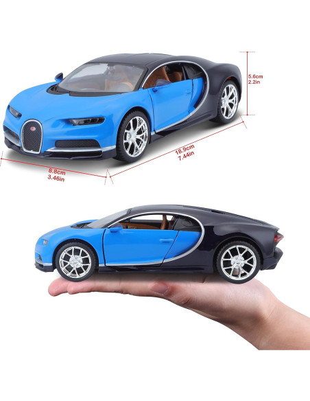 Maisto Bugatti Chiron 1:24 Edición Especial Metal Maisto Bugatti Chiron 1:24 Edición Especial Metal