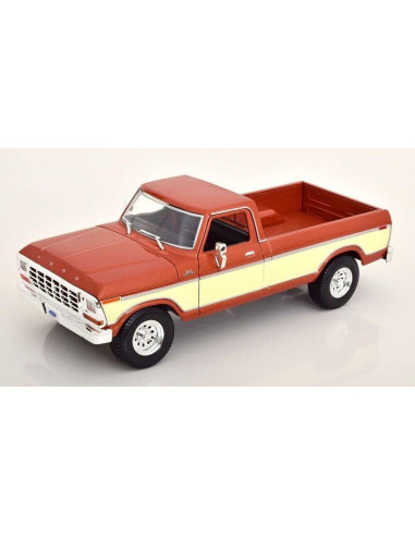 Maisto F150 Pick-Up 1979 a Escala 1/18 Marrón Coleccionable