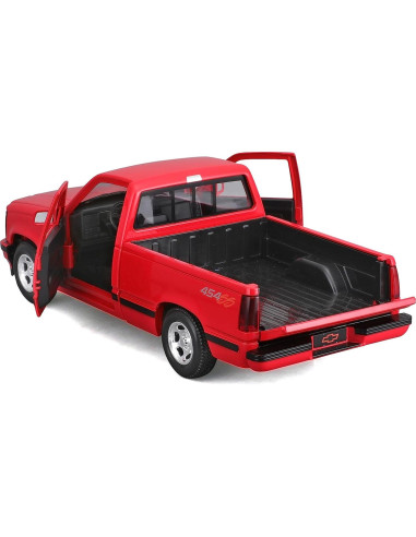 Maisto Camioneta Chevrolet 454 SS 1993 Escala 1:24 Roja