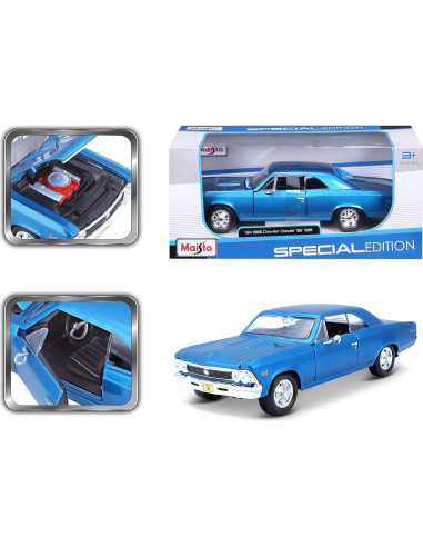 Maisto 1:24 Chevy Chevelle SS 396 Modelo Coche Multicolor