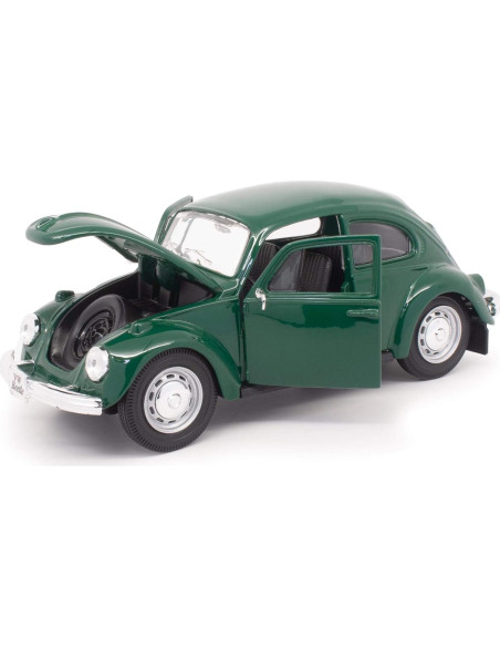 Maisto Volkswagen Beetle 1:24 Verde - Réplica Detallada Maisto Volkswagen Beetle 1:24 Verde - Réplica Detallada