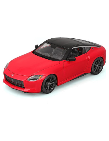 Coche Diecast 2023 Z Rojo Techo Negro 1/24 Maisto 32904RD