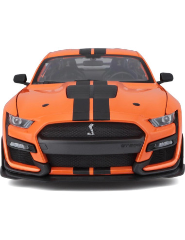 Maisto Modelo a Escala 1/18 Ford Mustang Shelby GT500 Naranja
