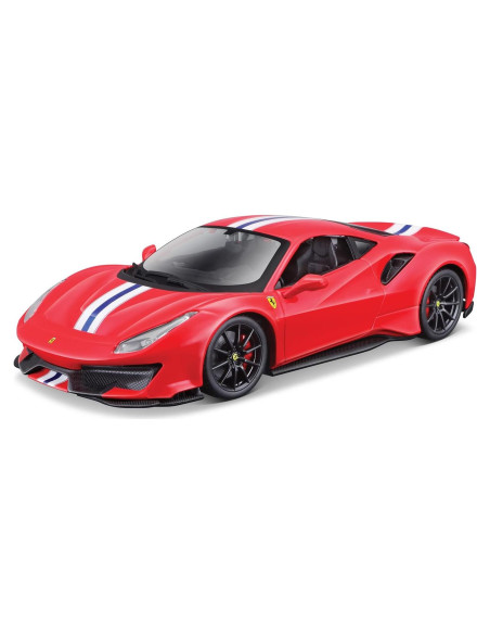 Maisto Ferrari 488 Pista 1:24 Modelo a Escala - Rojo Maisto Ferrari 488 Pista 1:24 Modelo a Escala - Rojo