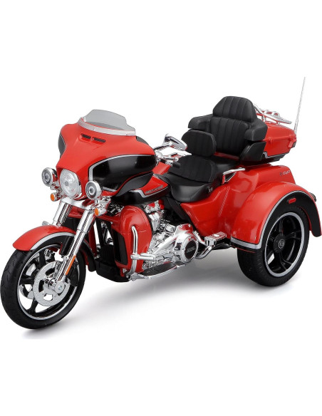 Maisto 1:12 Harley Davidson CVO Tri Glide Borgoña Maisto 1:12 Harley Davidson CVO Tri Glide Borgoña