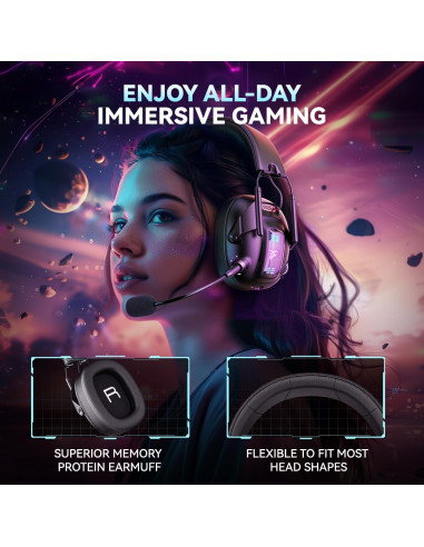 Auriculares Inalámbricos YPBDAN YP-1 Gaming 100H Bluetooth 5.3
