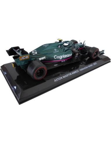 Coche de modelo F1 Aston Martin AMR21 1/24 OPO 10