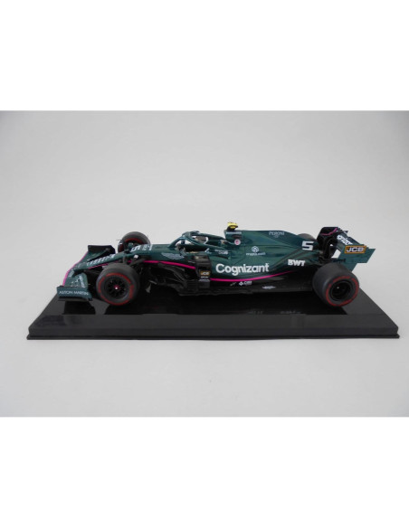 Coche de modelo F1 Aston Martin AMR21 1/24 OPO 10 Coche de modelo F1 Aston Martin AMR21 1/24 OPO 10