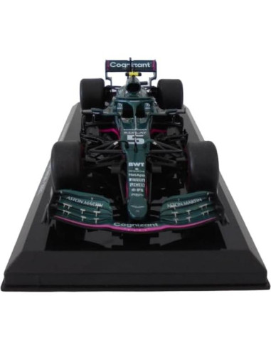 Coche de modelo F1 Aston Martin AMR21 1/24 OPO 10