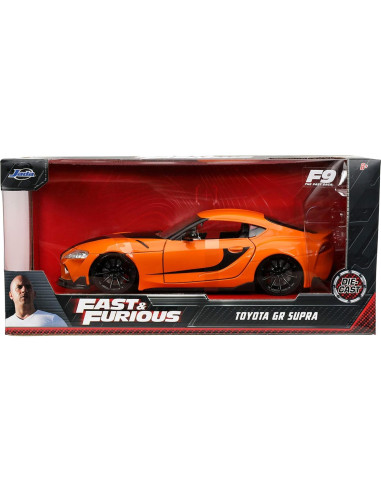 Auto de fundición Jada 2020 Toyota Supra Rápido y Furioso 1:32