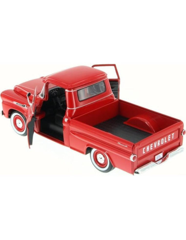 Camión Diecast Motormax 1958 Chevrolet Apache Rojo 20.32cm